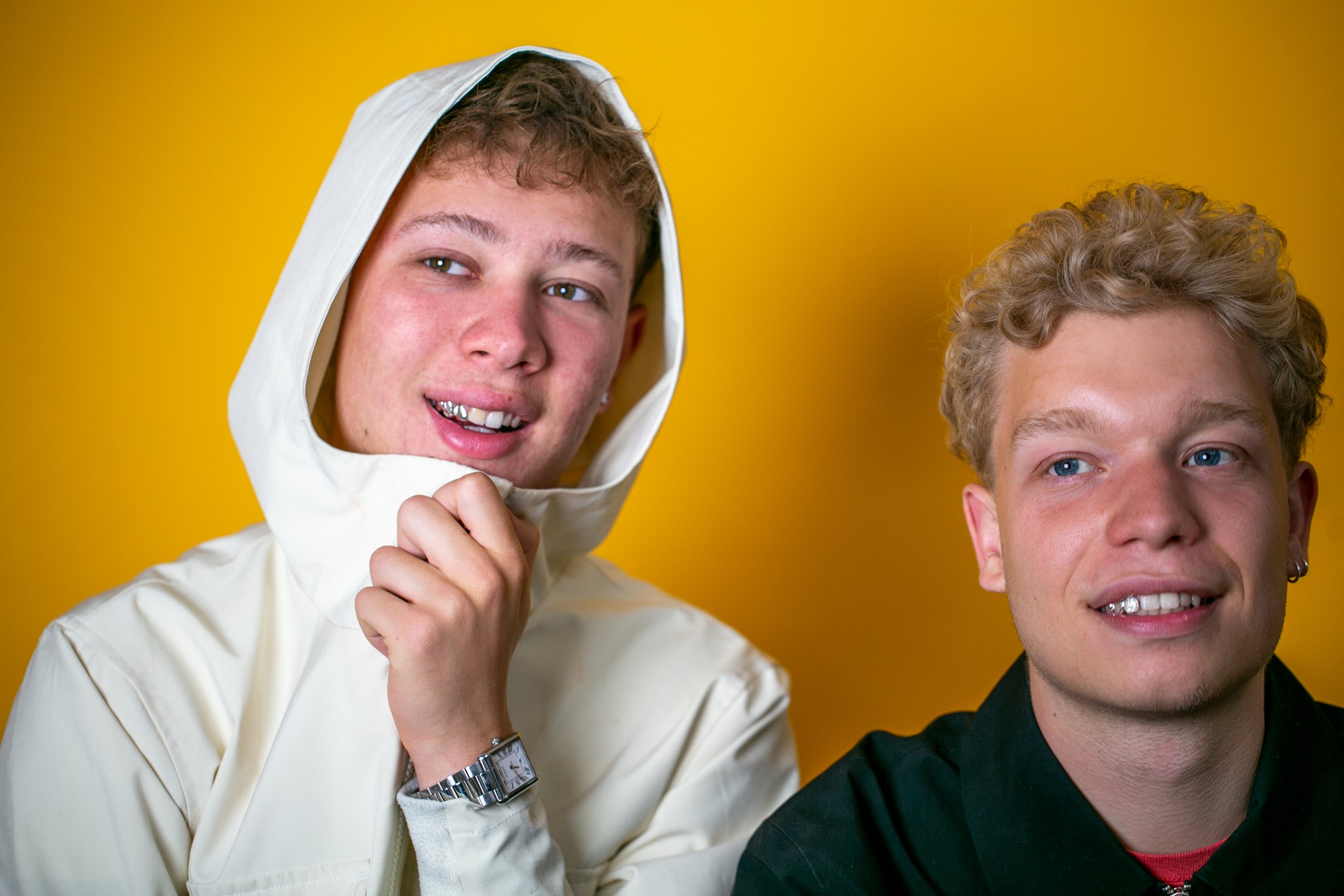 Aftryk i Juice Grillz studiet